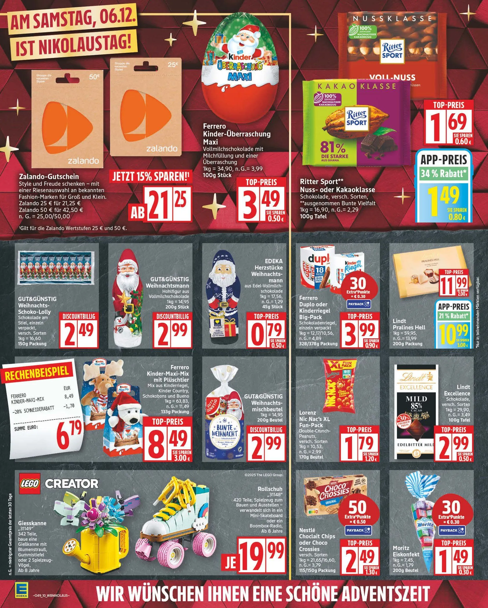 Edeka Sales von 1. Dezember bis 6. Dezember 2025 - Prospekt seite 10