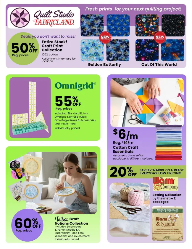  Fabricland Sales from May 1 to May 31 2026 - flyer page 10