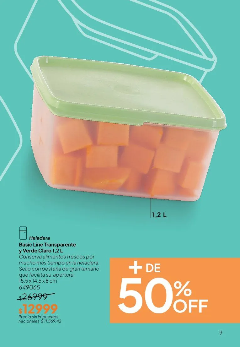 Ofertas de  Ofertas Tupperware  9 de junio al 30 de junio 2026 - Página 10 del catálogo