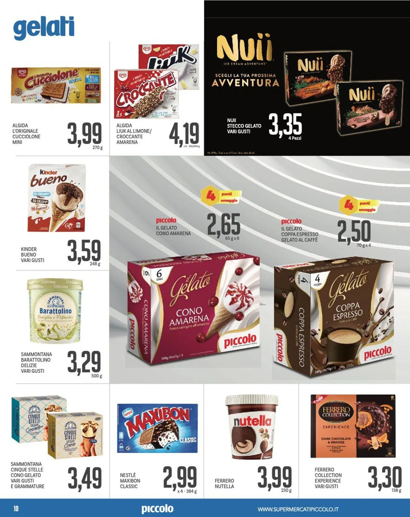 Volantini Piccolo da 28 luglio a 13 agosto di 2025 - Pagina del volantino 10