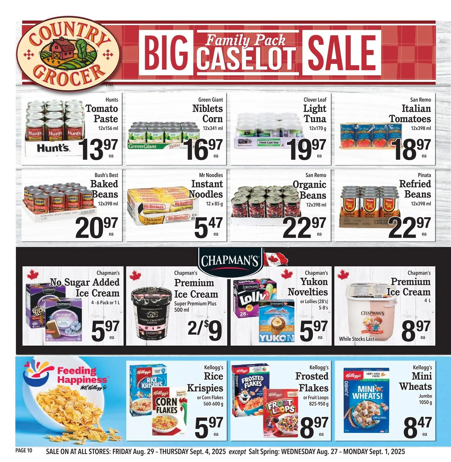 Country Grocer Sales from September 4 to September 10 2025 - flyer page 10