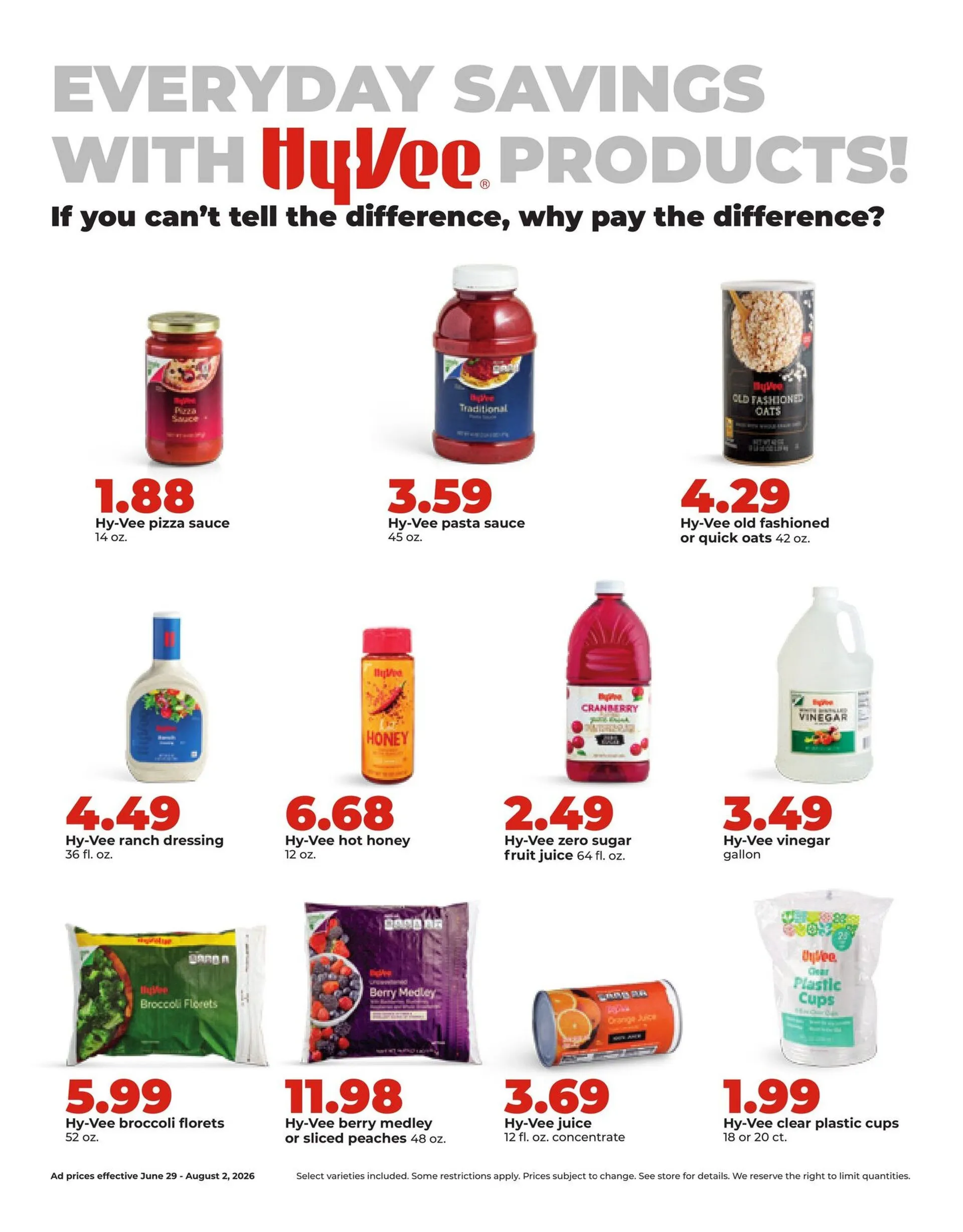 Weekly ad HyVee Sales from June 29 to August 2 2026 - Page 10