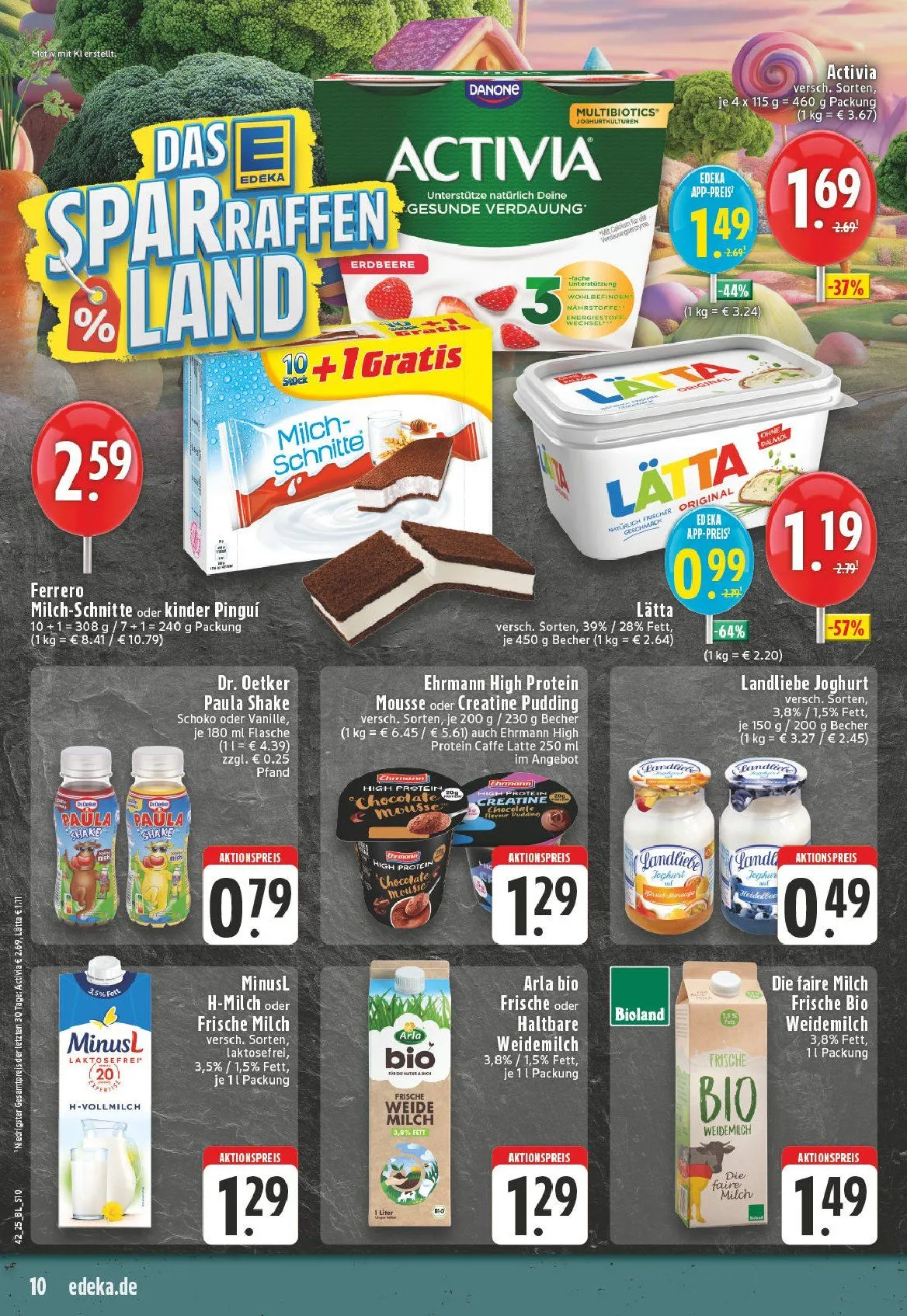 Edeka Prospekte von 12. Oktober bis 17. Oktober 2025 - Prospekt seite 10