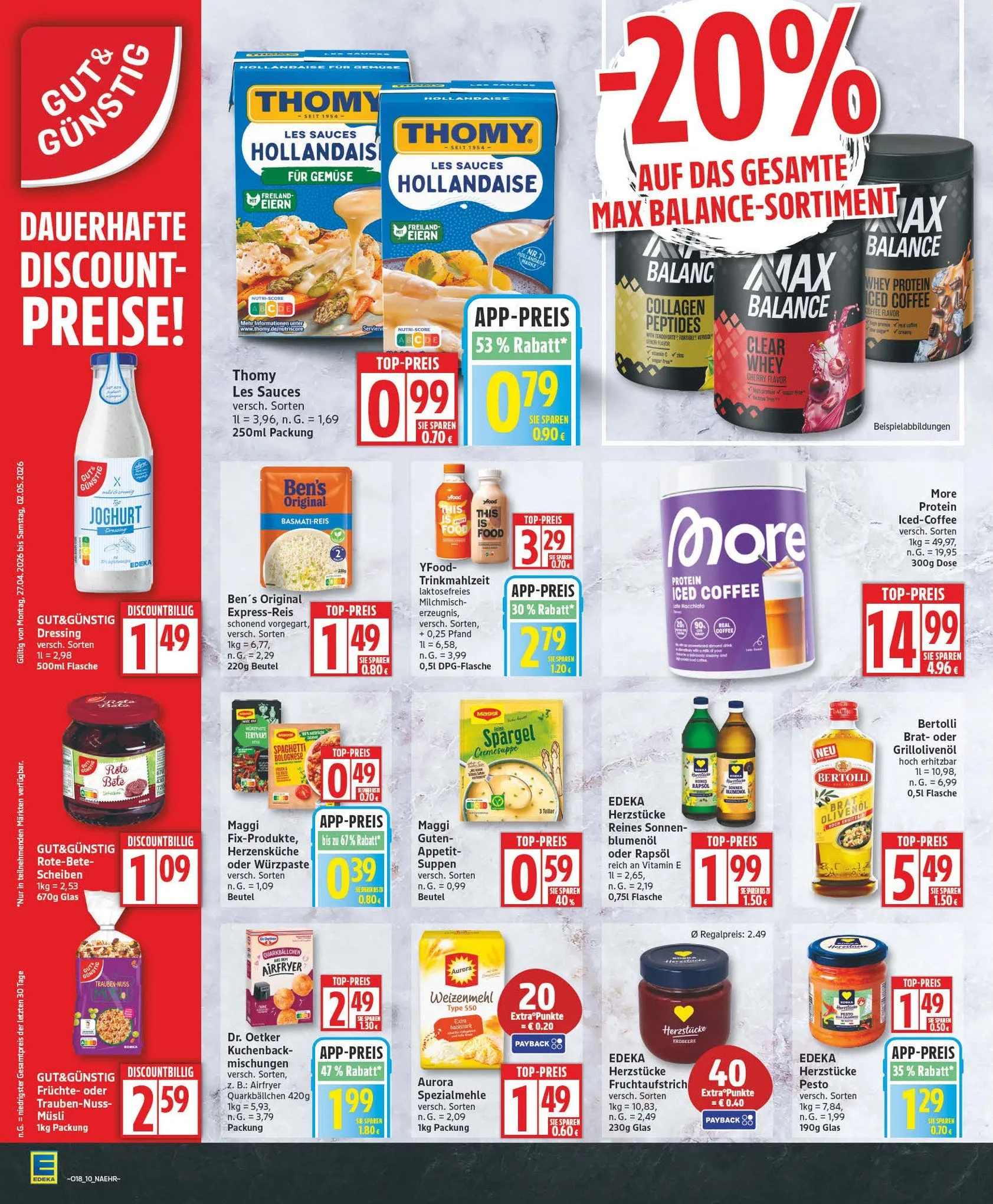  Edeka Prospekte  von 27. April bis 2. Mai 2026 - Prospekt seite 10