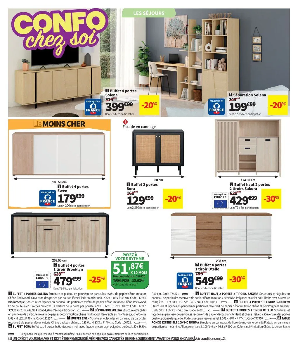 Catalogue Conforama du 24 février au 30 mars 2026 - Catalogue page 10