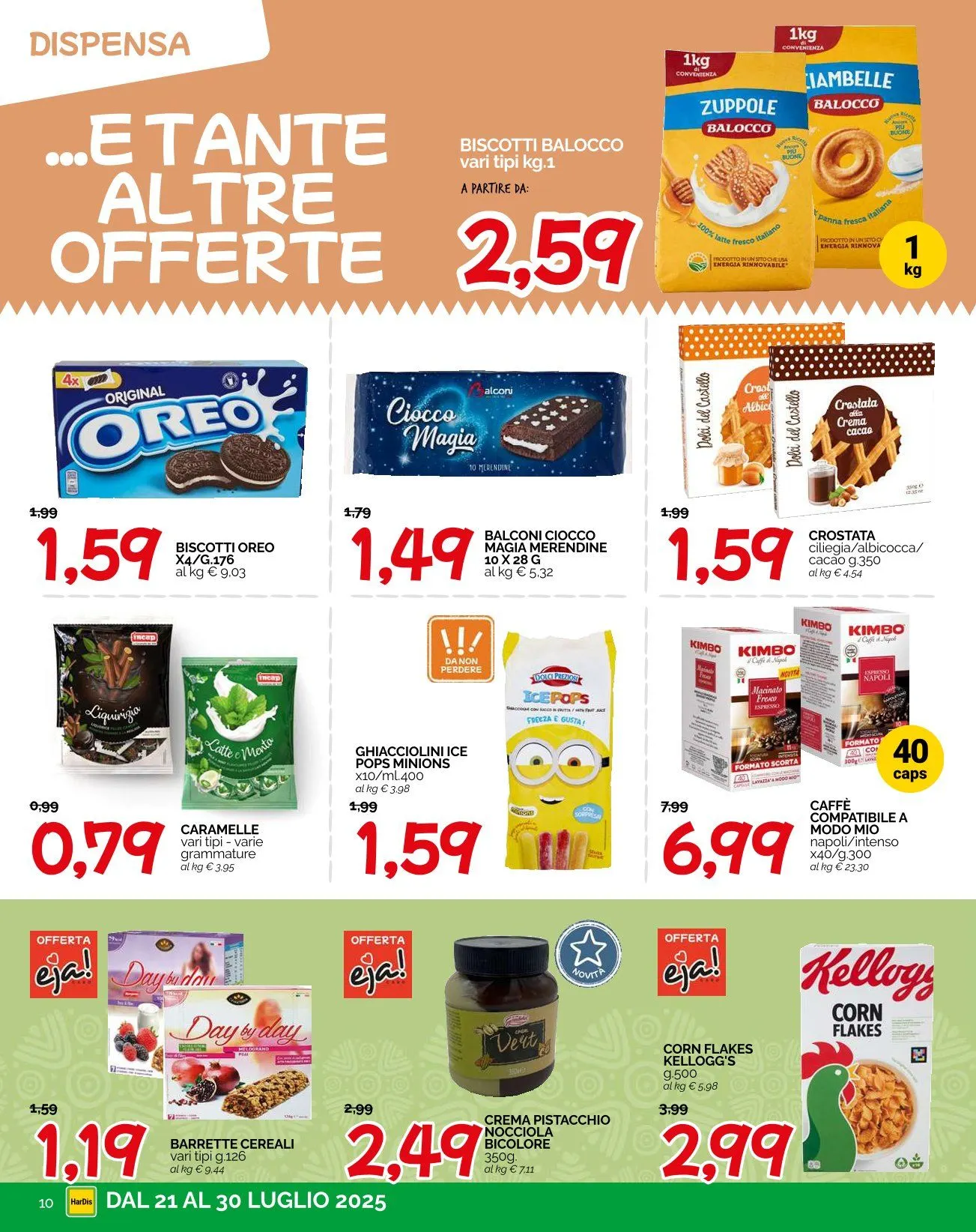 Hardis Volantino da 21 luglio a 27 luglio di 2025 - Pagina del volantino 10