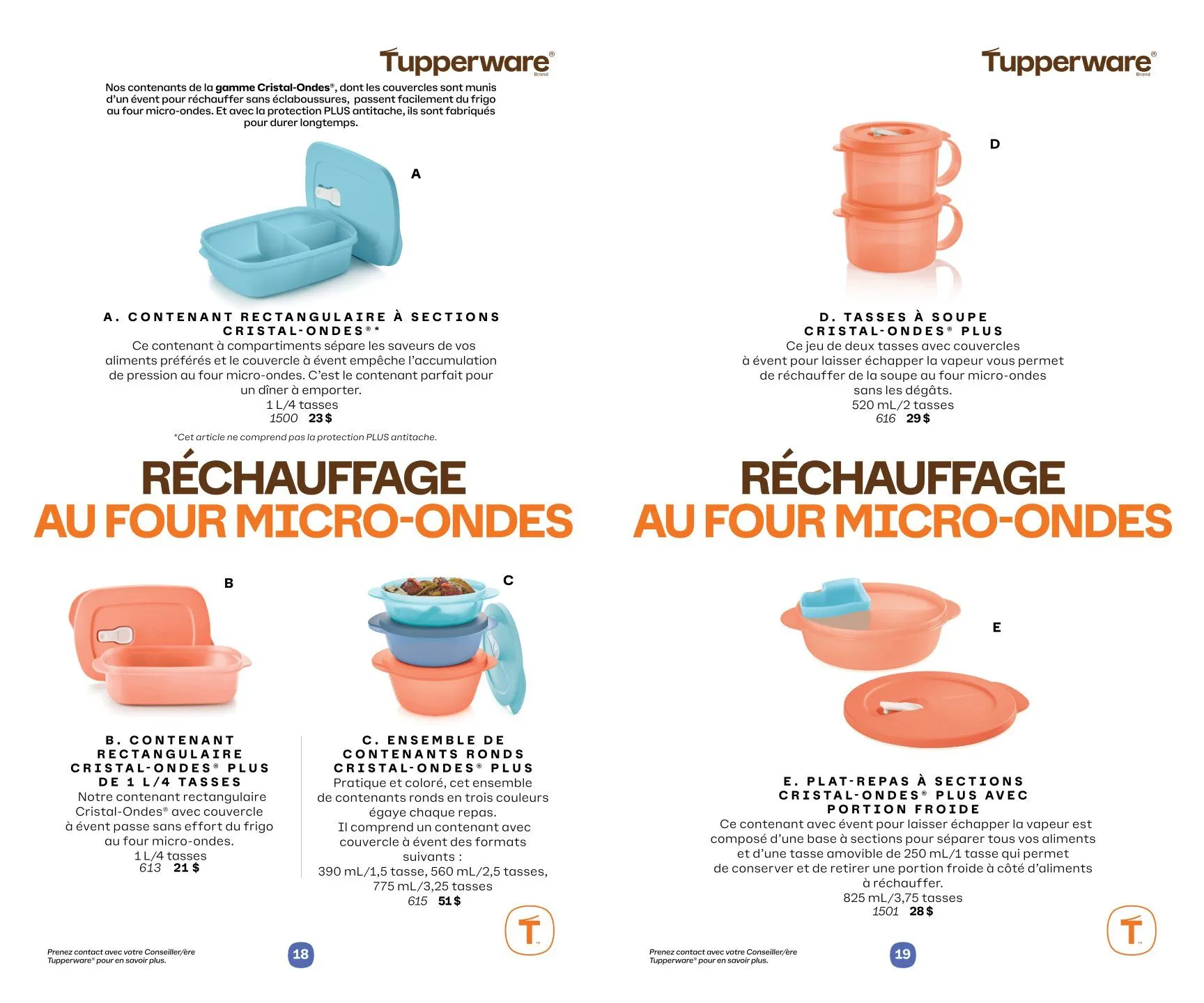  Catalogues Tupperware du 1 mai au 31 août 2026 - Catalogue page 10