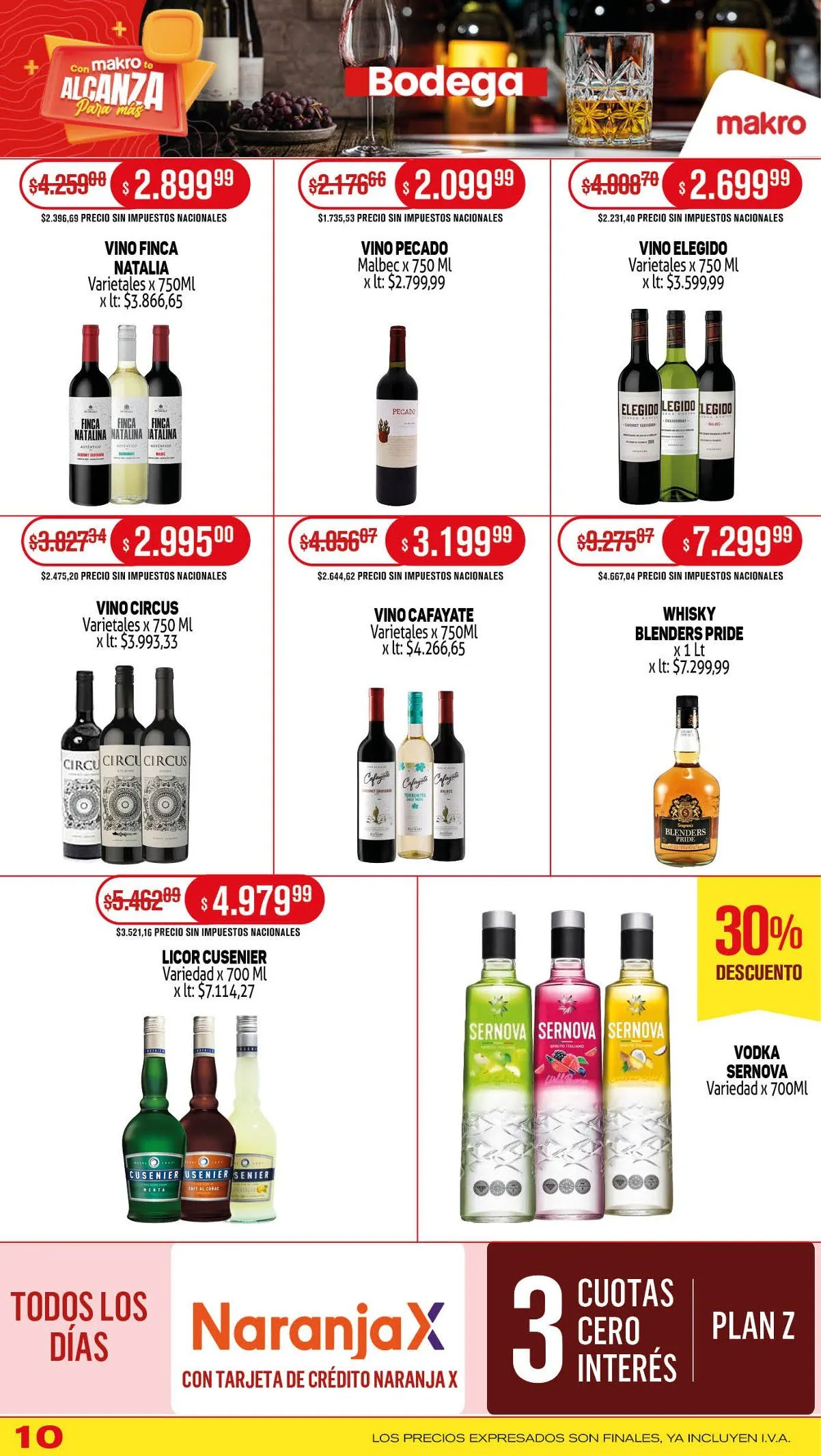 Ofertas de Ofertas Makro Sales 3 de julio al 9 de julio 2025 - Página 10 del catálogo