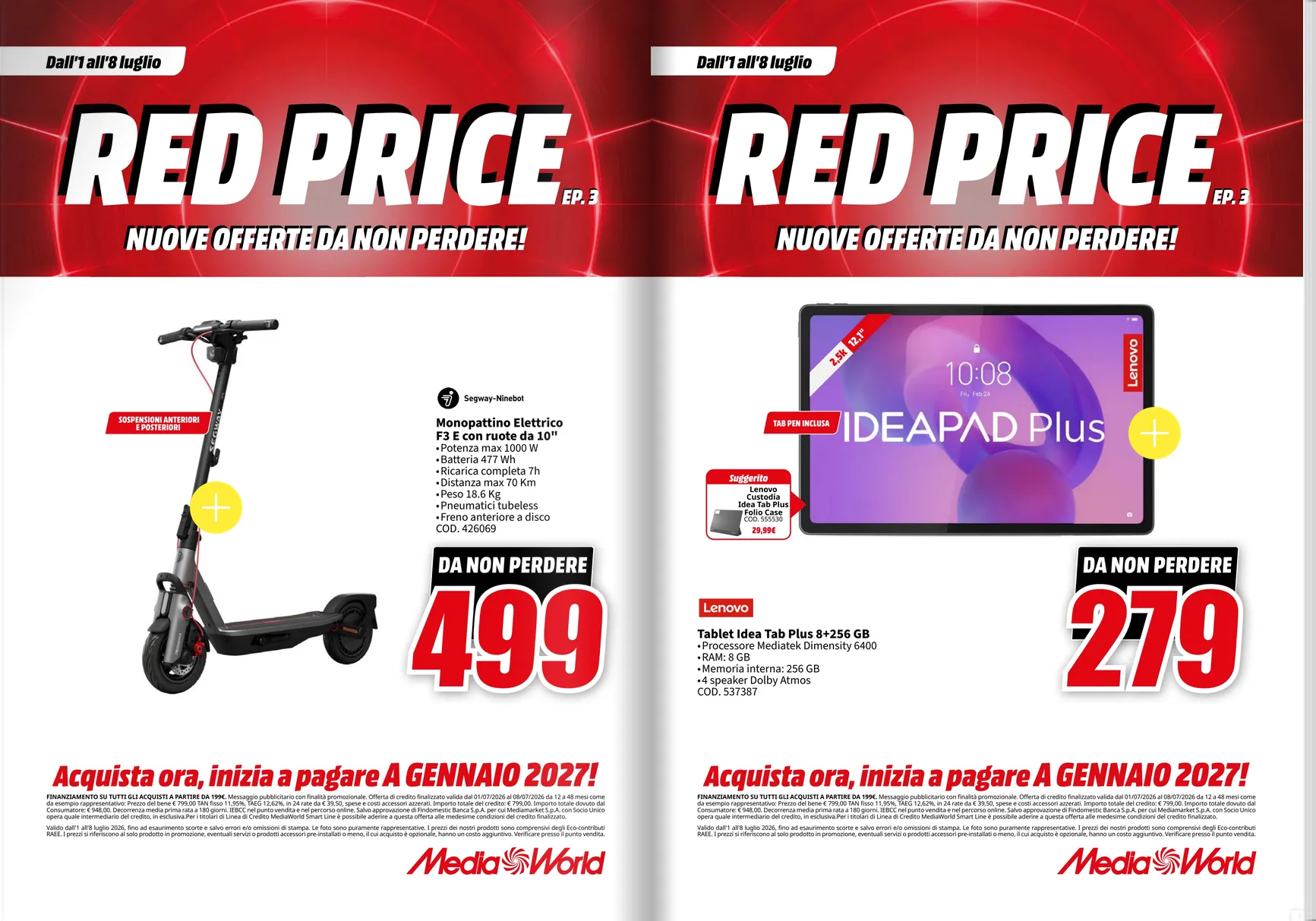 Volantini MEDIAWORLD da 1 luglio a 8 luglio di 2026 - Pagina del volantino 10
