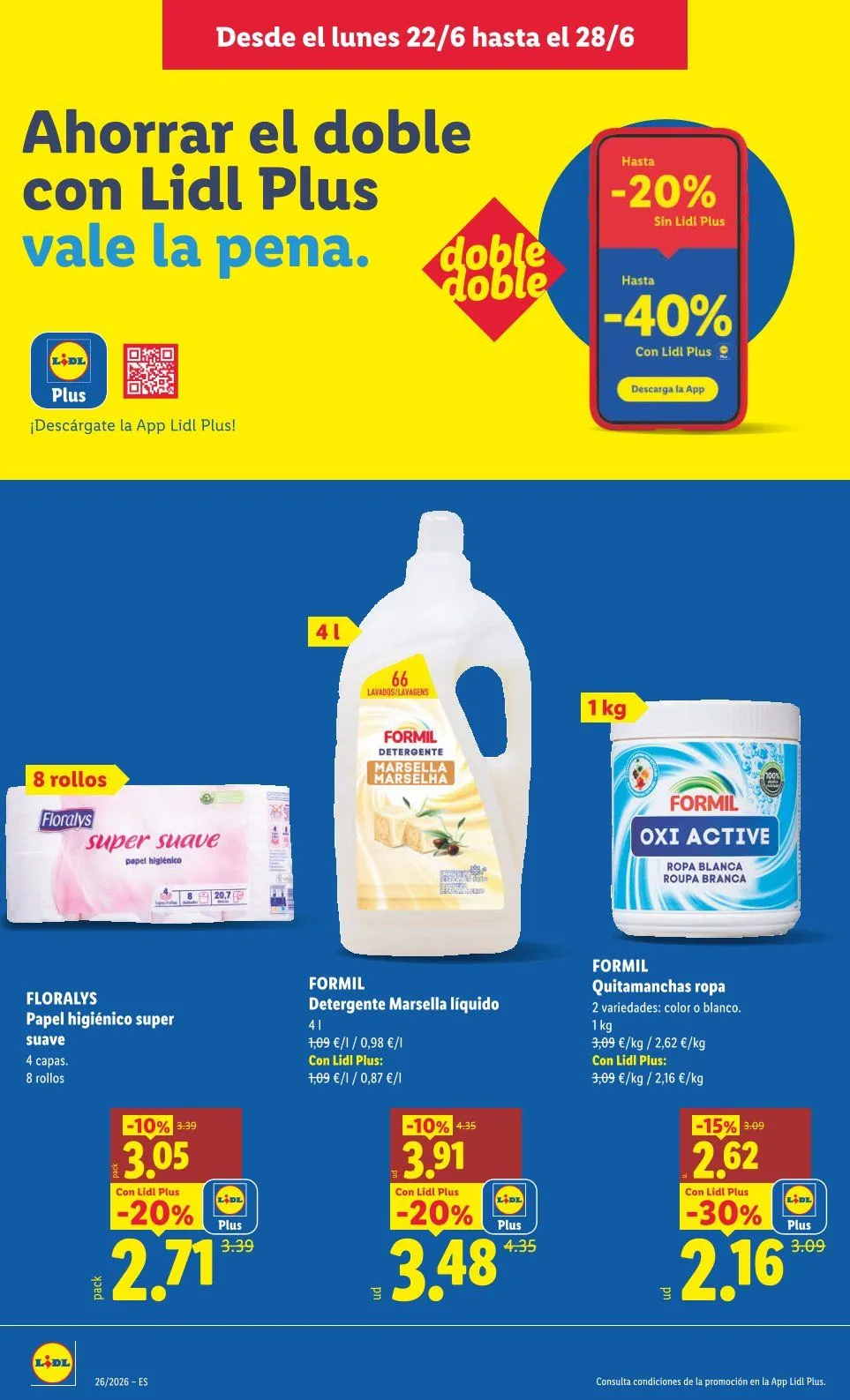 Catálogo de Lidl Ofertas 22 de junio al 28 de junio 2026 - Página 10