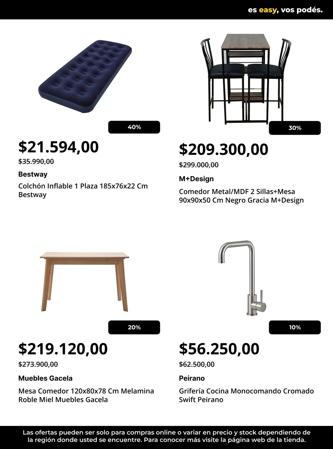 Ofertas de  Easy Ofertas 14 de abril al 3 de mayo 2026 - Página 10 del catálogo