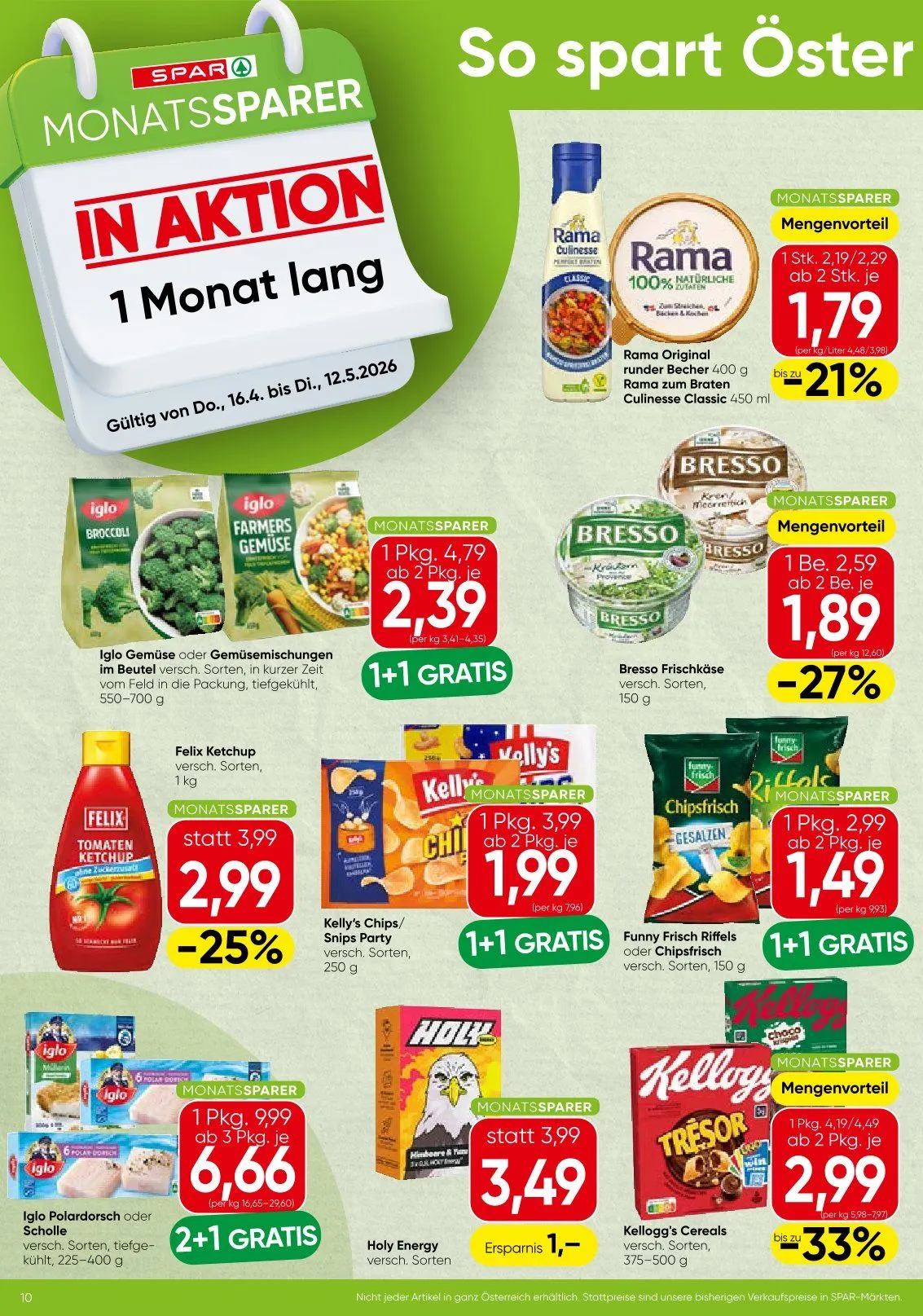 SPAR  von 15. April bis 21. April 2026 - Flugblätt seite  11
