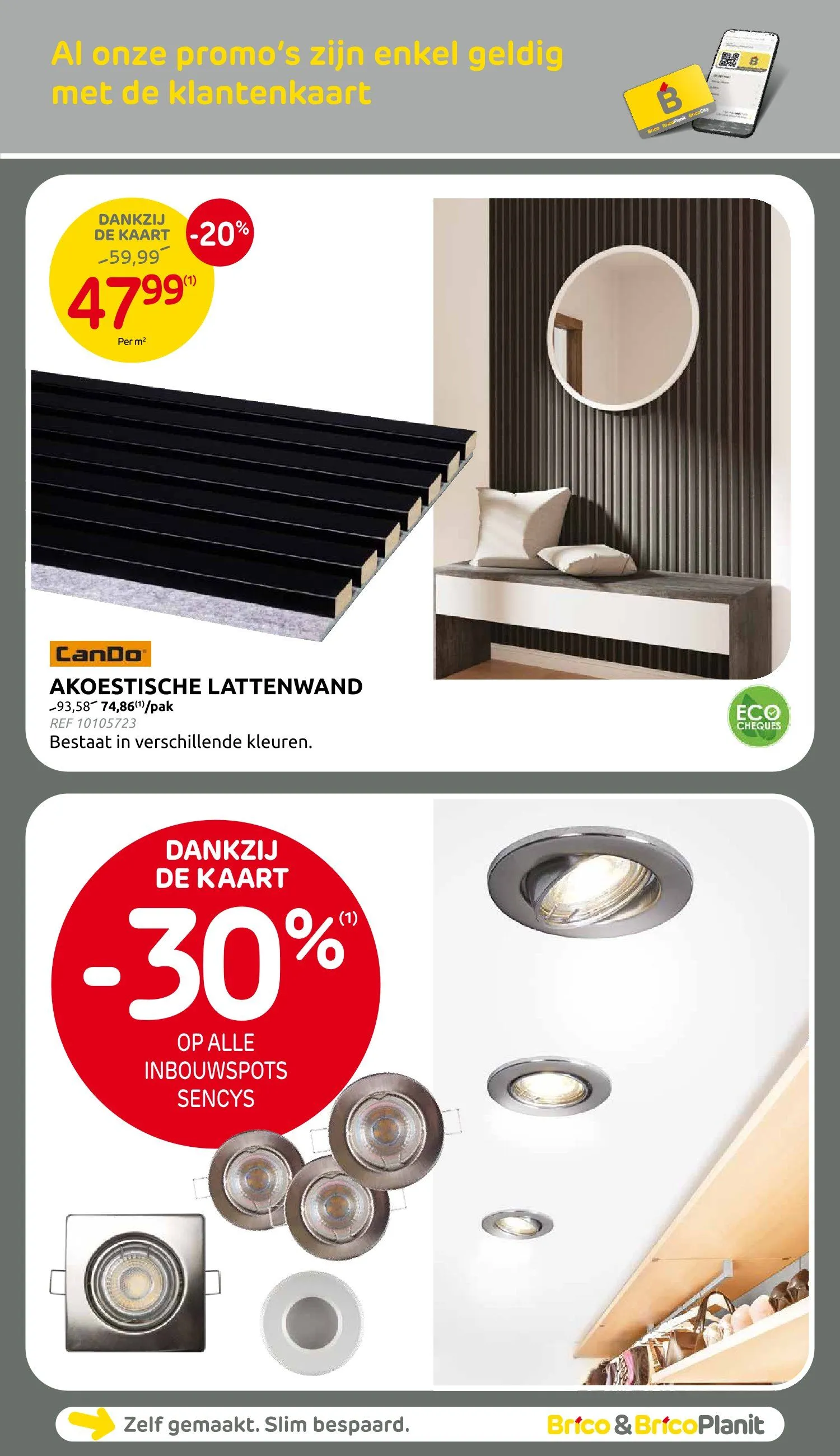 Speciale promoties van Brico van 2 januari tot 27 januari 2025 - folder pagina 10