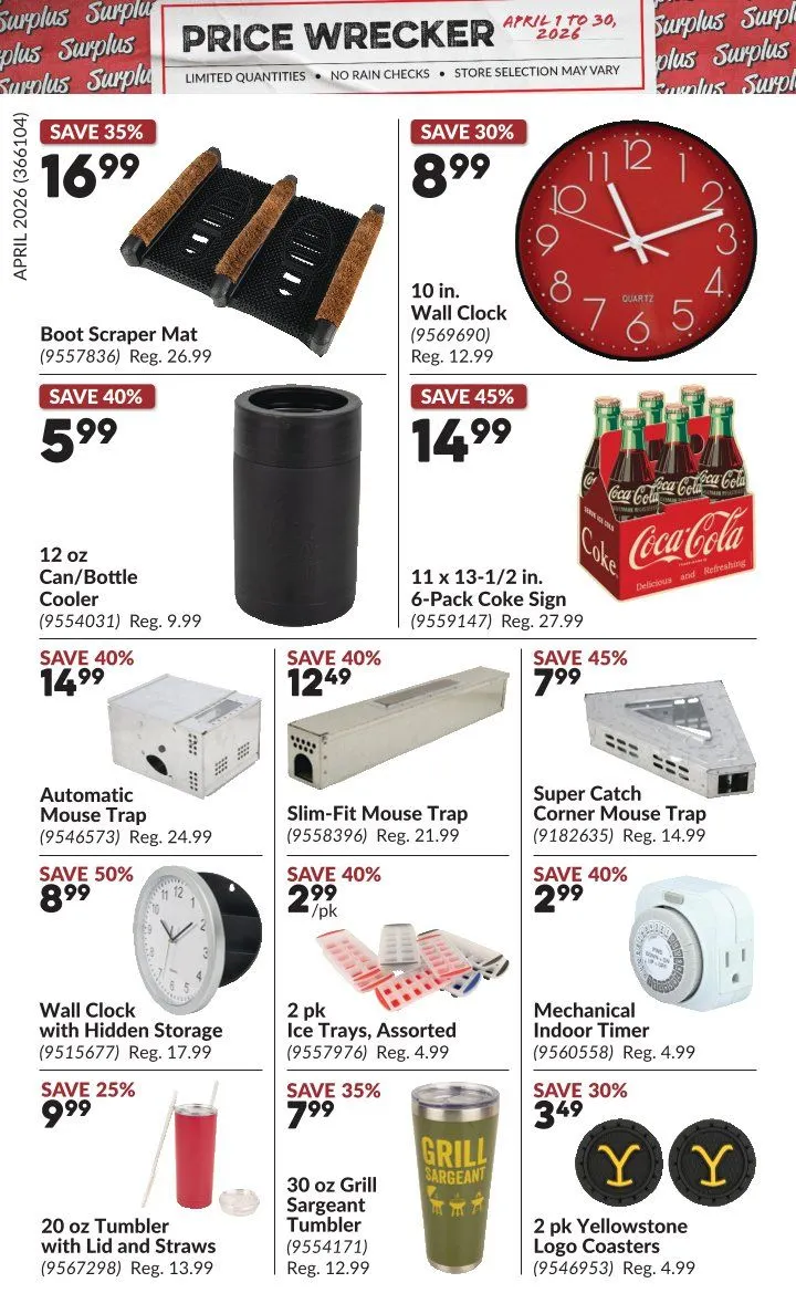 Princess Auto Sales from April 1 to April 30 2026 - flyer page 10