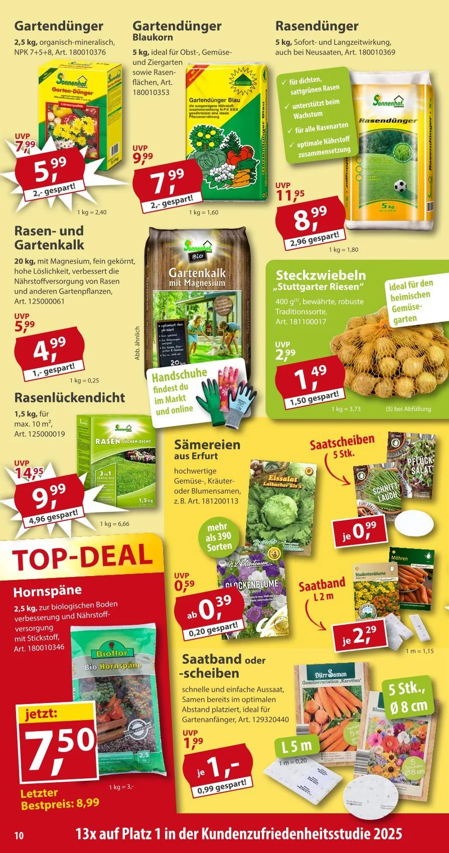 Sonderpreis-Baumarkt Prospekte von 28. Februar bis 3. März 2026 - Prospekt seite 10