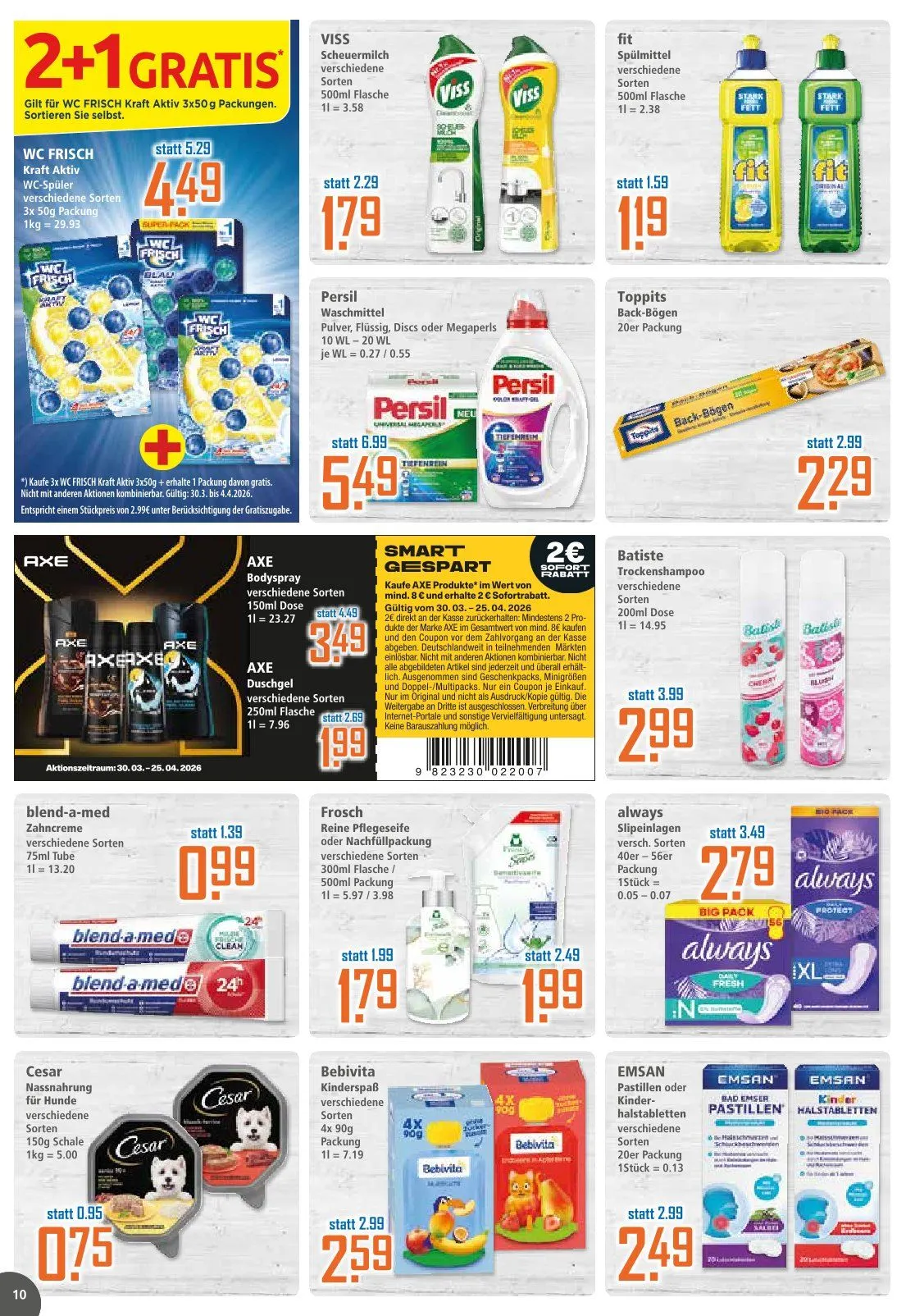  Klaas und Kock Angebote von 30. März bis 4. April 2026 - Prospekt seite 10