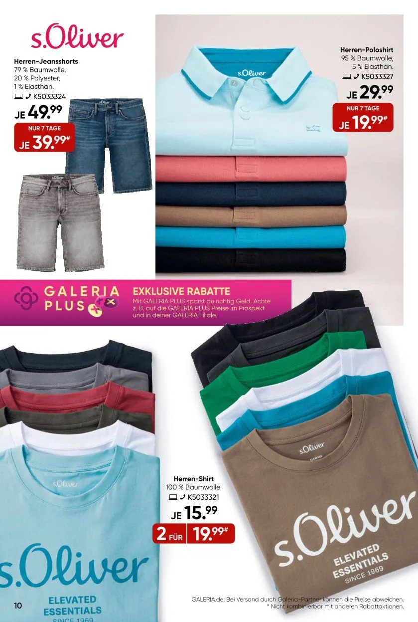 GALERIA Karstadt Kaufhof Prospekt von 16. Mai bis 20. Mai 2025 - Prospekt seite 5