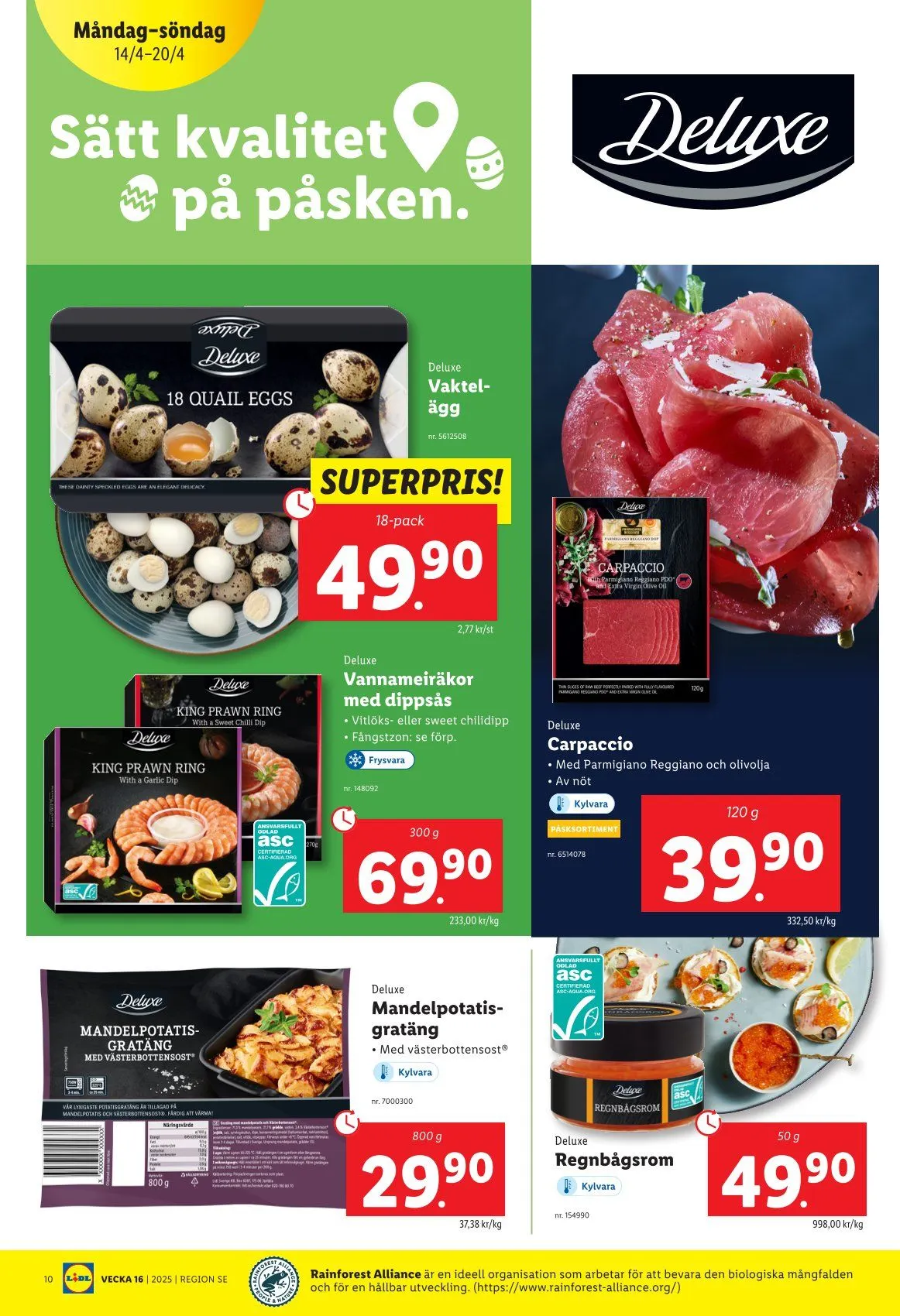 Lidl specialer bjudanden från 14 april till 30 april 2025 - Reklamblad sidor 10