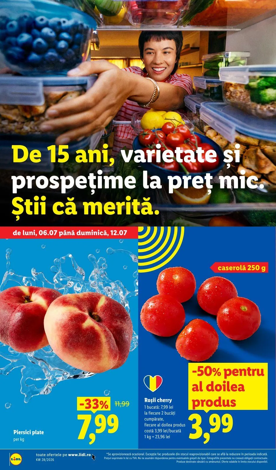 Catalog Oferte de neratat Lidl de la 6 iulie până la 12 iulie 2026 - Revista Pagina 10
