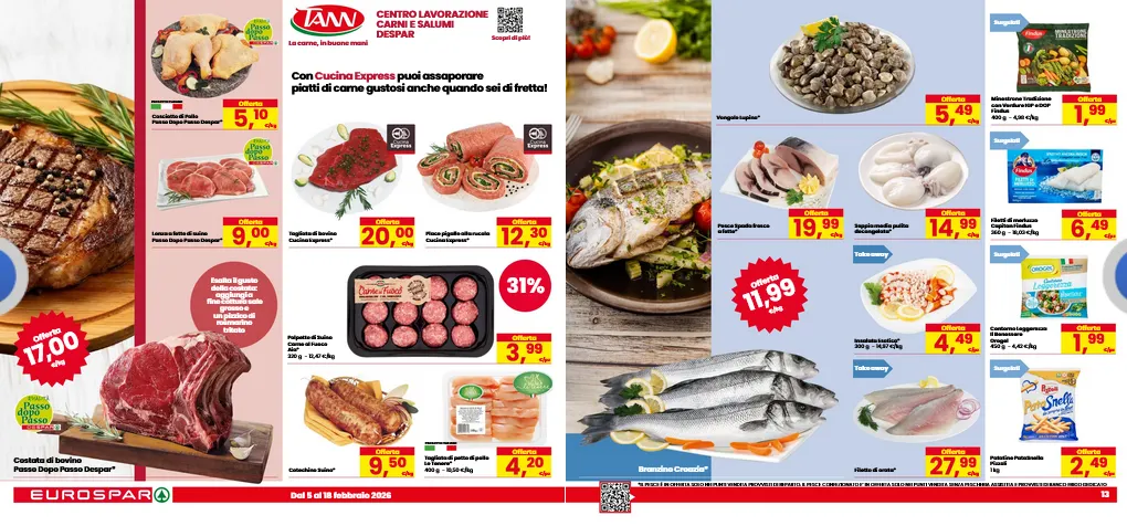 Volantini Eurospar da 5 febbraio a 14 febbraio di 2026 - Pagina del volantino 10