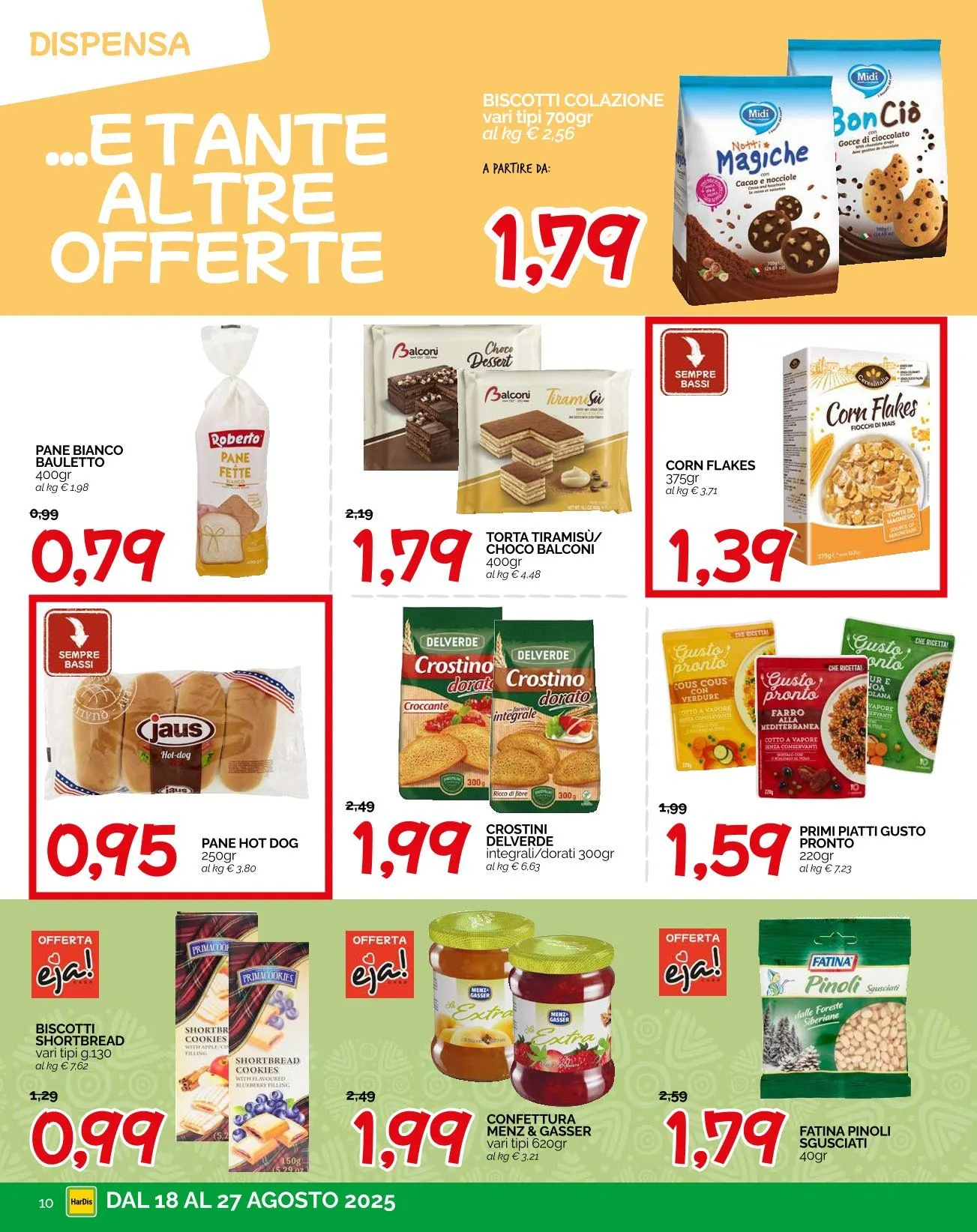 Volantini HarDis da 18 agosto a 28 agosto di 2025 - Pagina del volantino 10