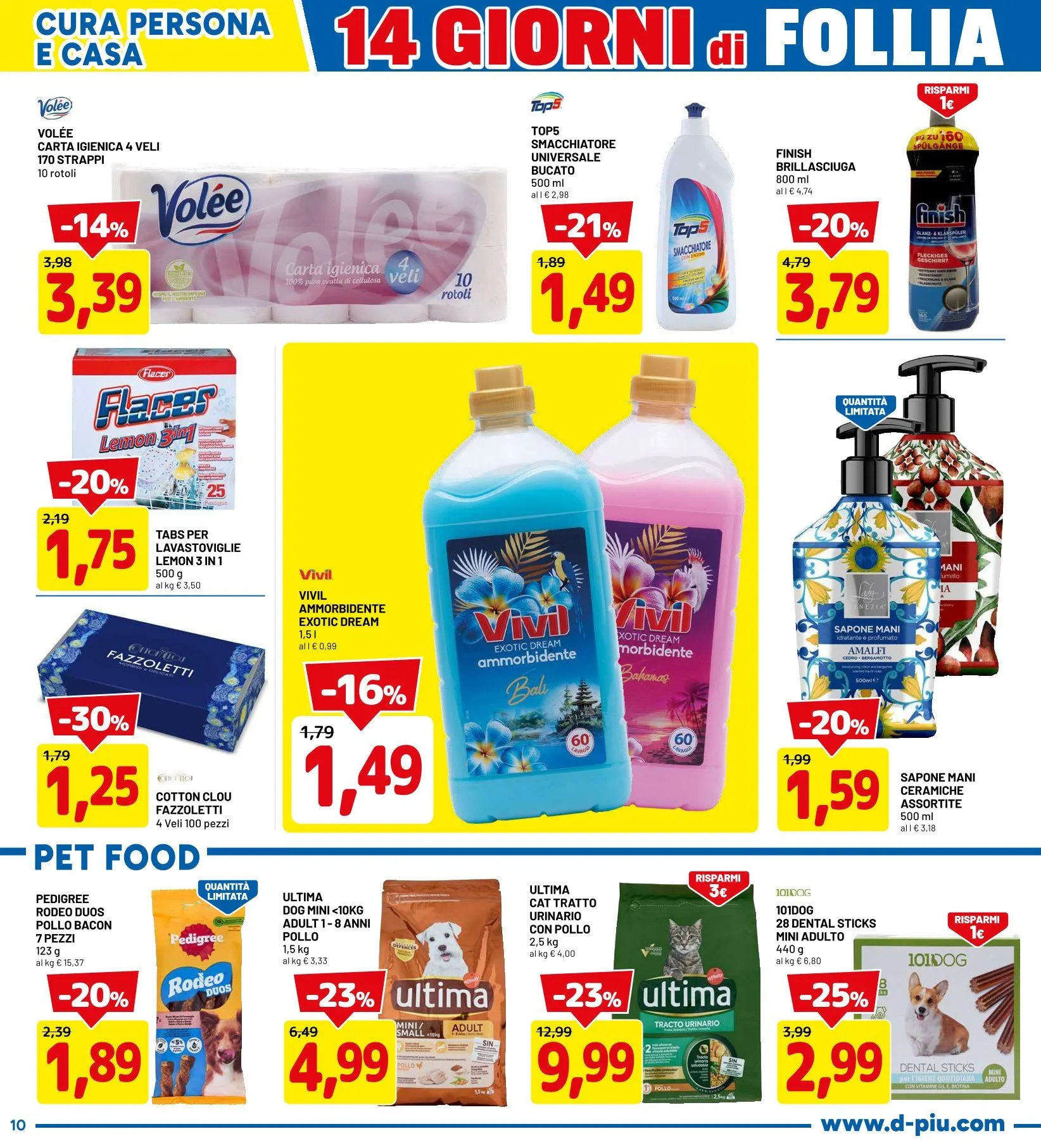  Volantini D Più da 14 febbraio a 22 febbraio di 2026 - Pagina del volantino 9