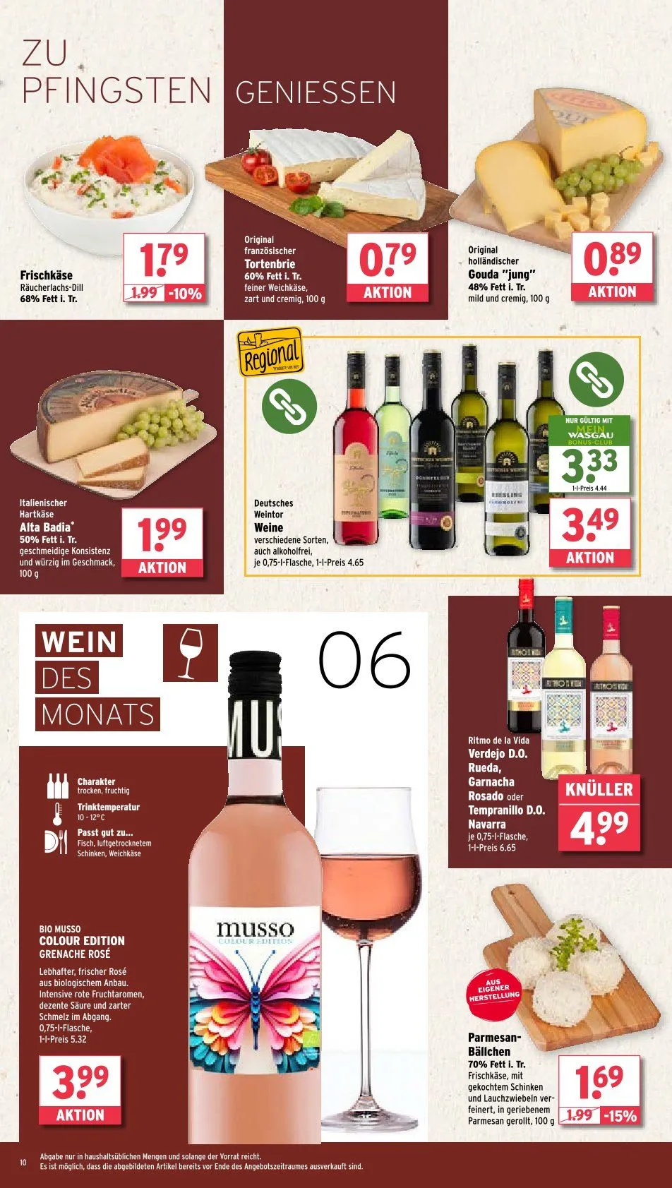 Wasgau Prospekt von 2. Juni bis 7. Juni 2025 - Prospekt seite 10