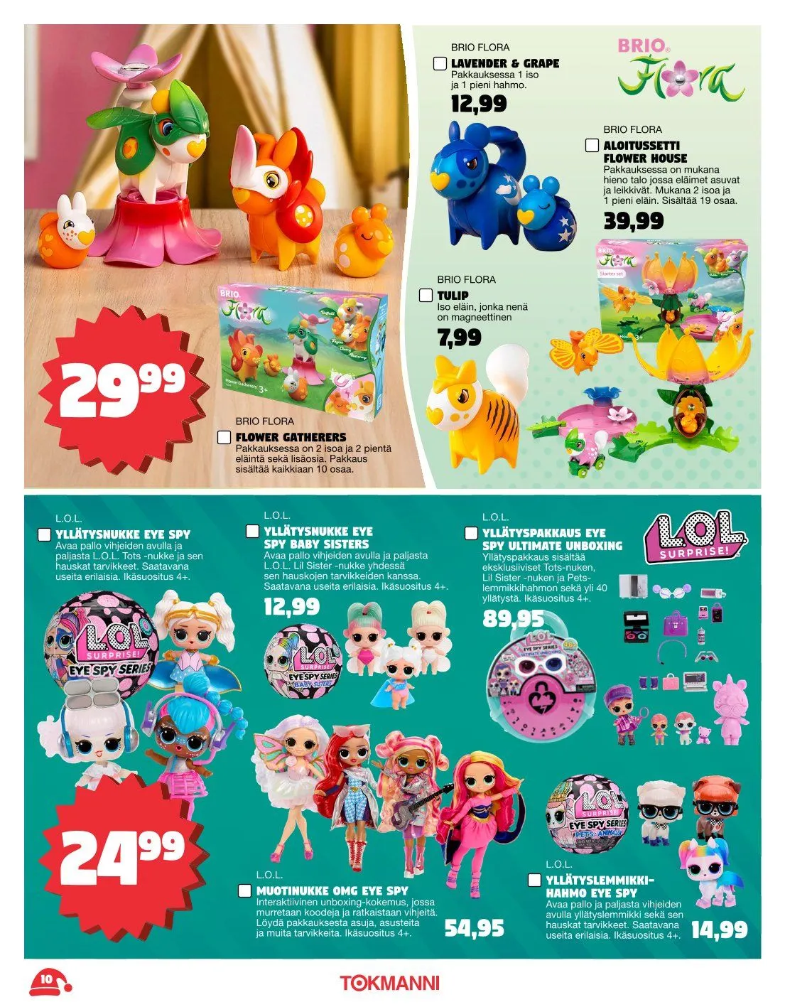  Tokmanni Tarjoukset voimassa alkaen 3. marraskuuta - 24. joulukuuta 2025 - Tarjouslehti sivu 10