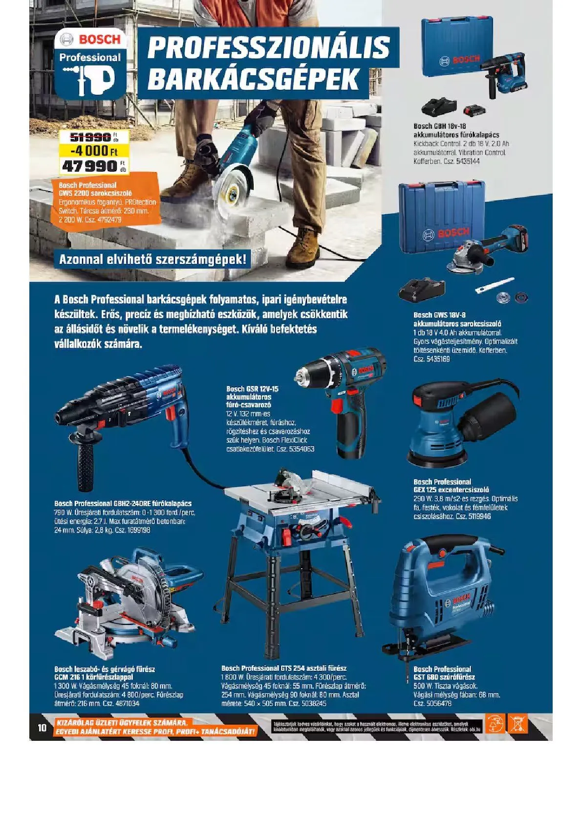 Katalógus OBI Legfrissebb Ajánlatai március 17.-tól június 21.-ig 2026. - Oldal 10