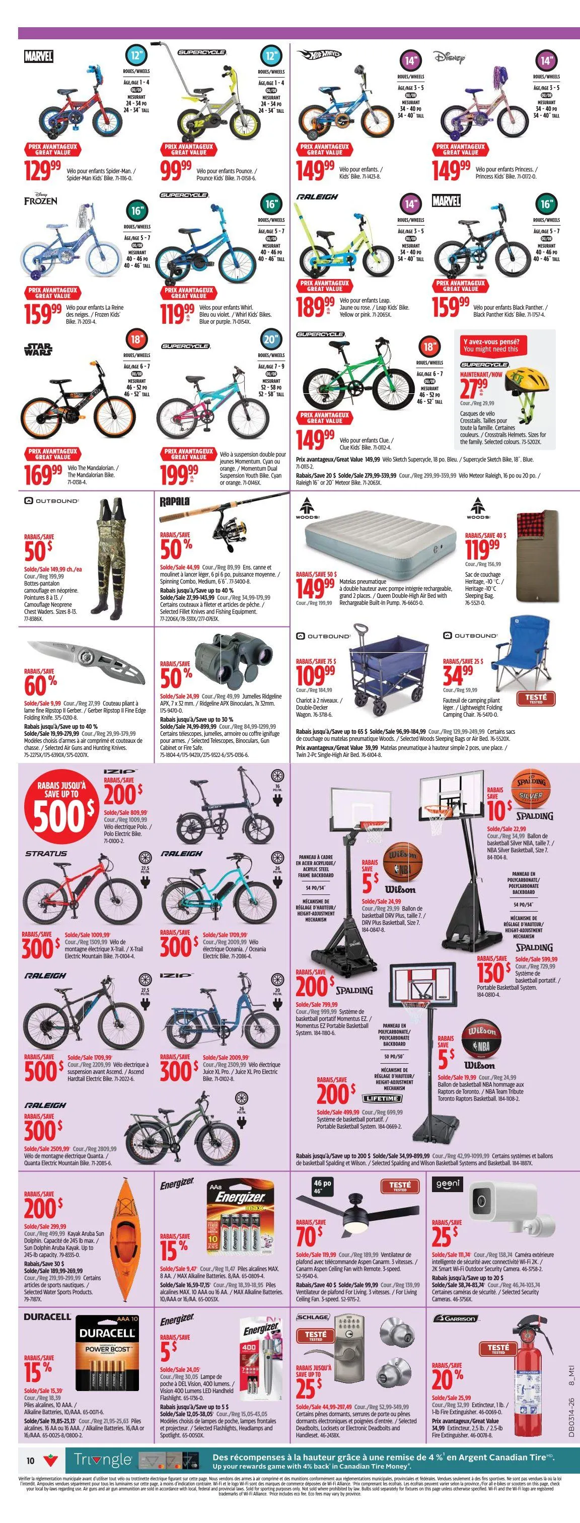 Canadian Tire Sales from April 2 to April 8 2026 - flyer page 10
