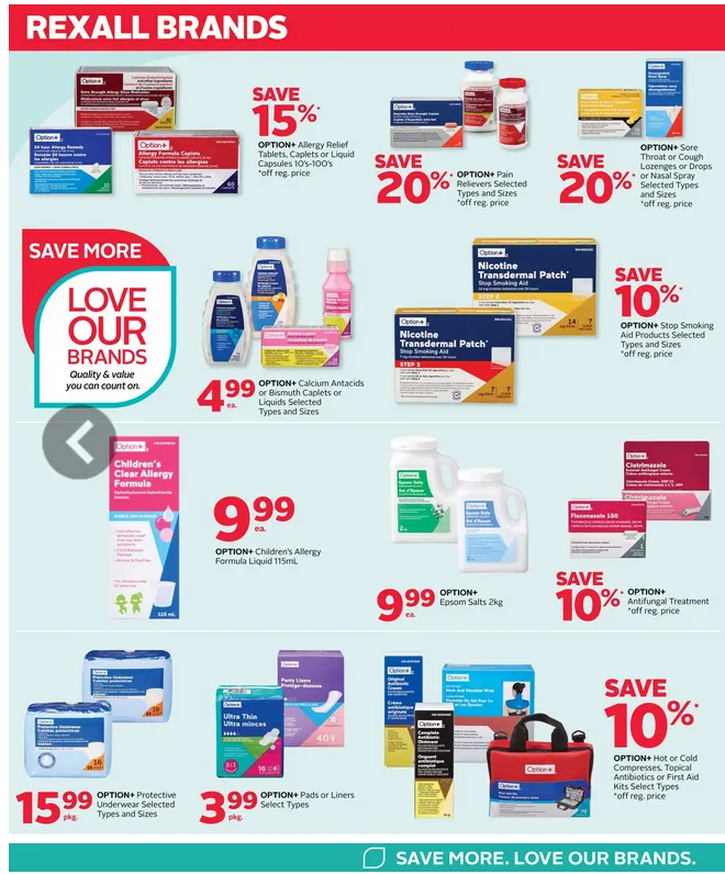 Rexall Sales from April 10 to April 16 2026 - flyer page 10