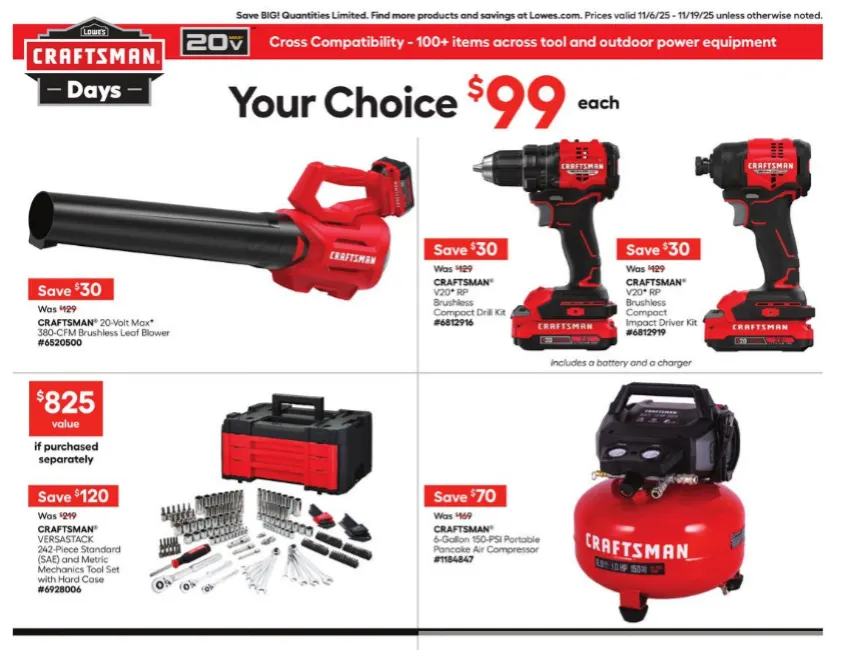 Weekly ad Lowe's Sales from November 6 to November 19 2025 - Page 10