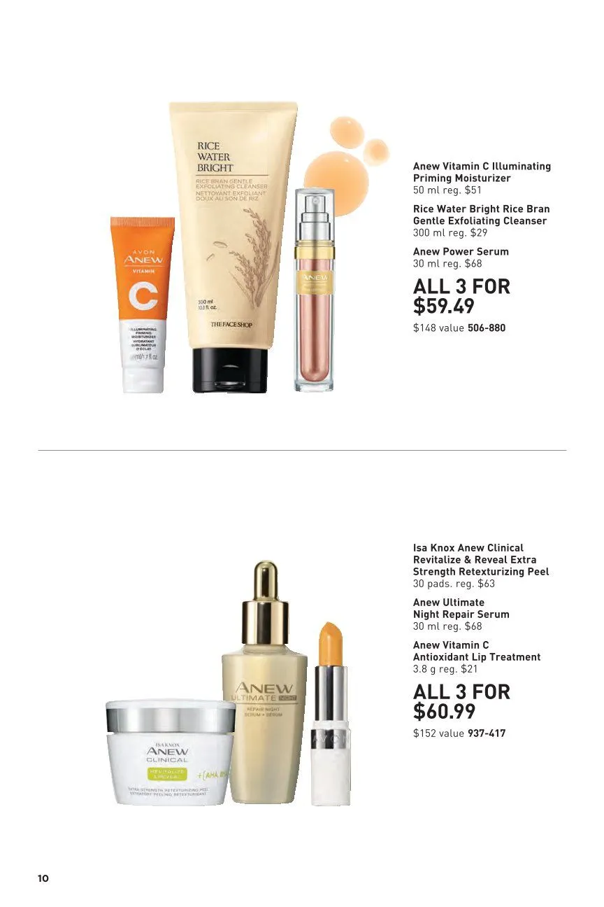 Avon Sales from April 22 to May 4 2026 - flyer page 10