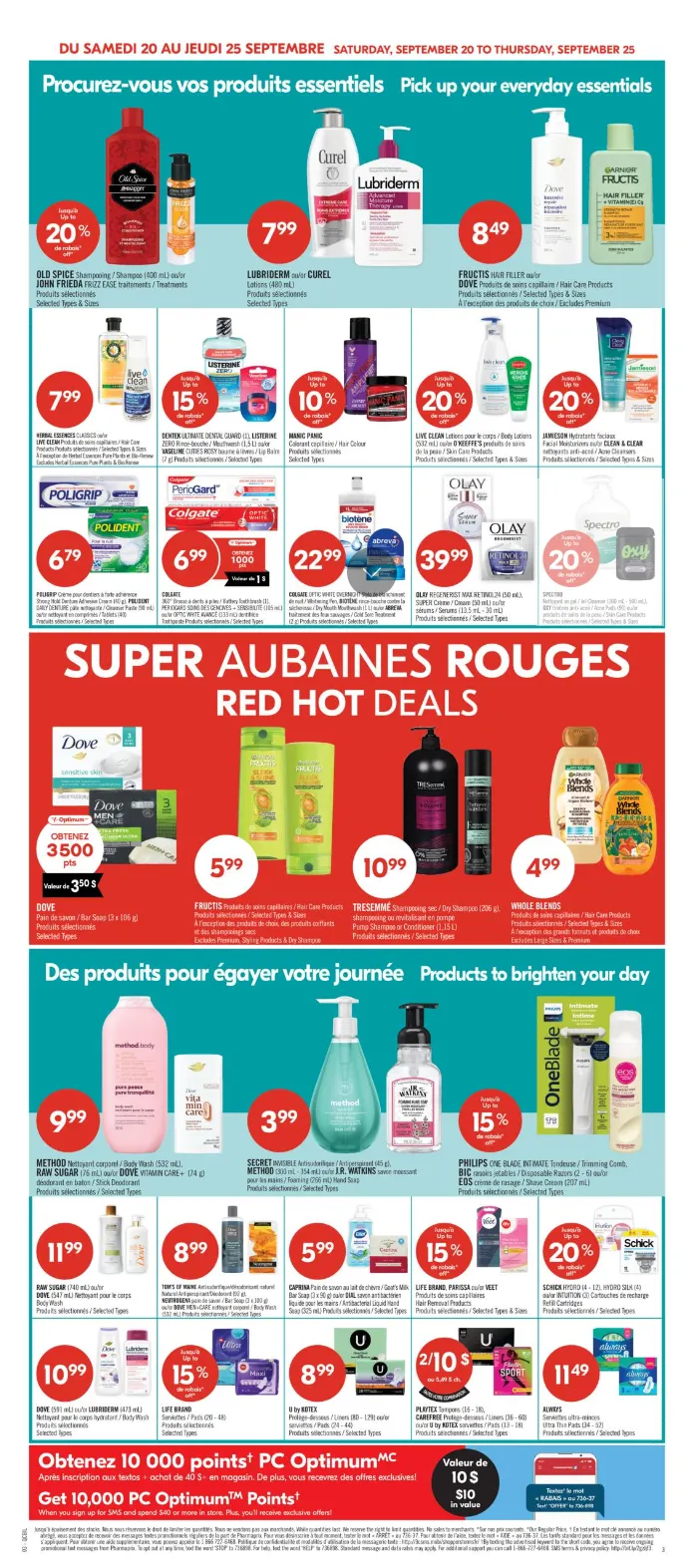 Pharmaprix flyers from September 20 to September 25 2025 - flyer page 10