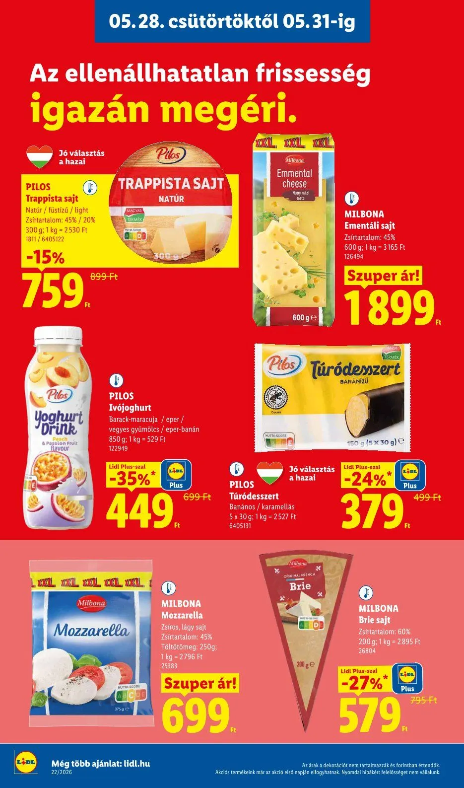 Katalógus  Lidl legfrissebb  május 28.-tól június 3.-ig 2026. - Oldal 10