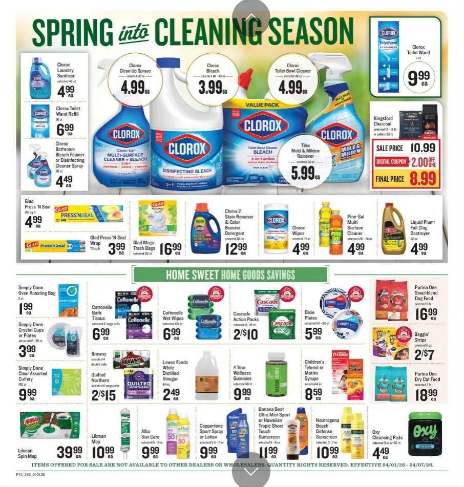 Weekly ad Lowes Foods Sales from April 1 to April 7 2026 - Page 10