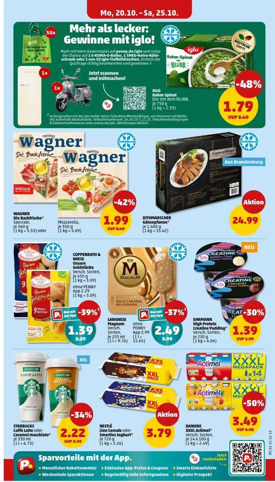 Penny Prospekte  von 20. Oktober bis 25. Oktober 2025 - Prospekt seite 9
