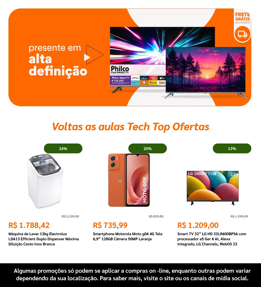 Encarte de  Ponto Frio Ofertas 6 de maio até 25 de maio 2026 - Pagina 10