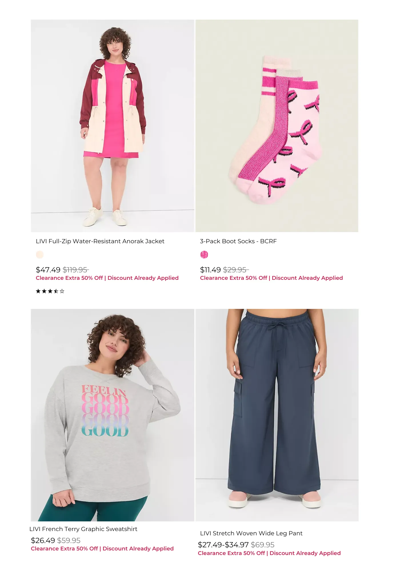 Weekly ad Clearance Plus Size Clothing from November 22 to December 3 2024 - Page 9