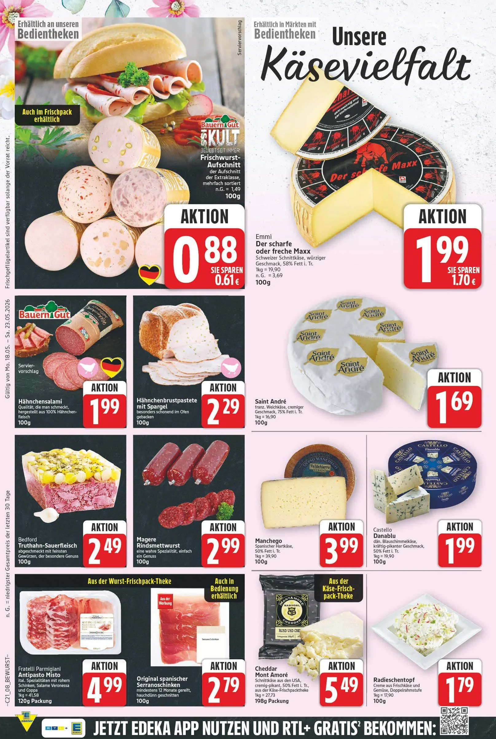  Edeka Angebote von 18. Mai bis 23. Mai 2026 - Prospekt seite 10