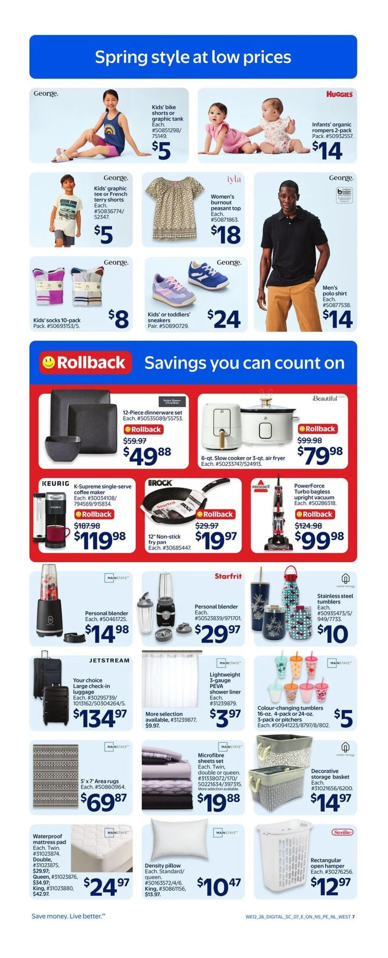  Walmart Sales from April 16 to April 22 2026 - flyer page 10