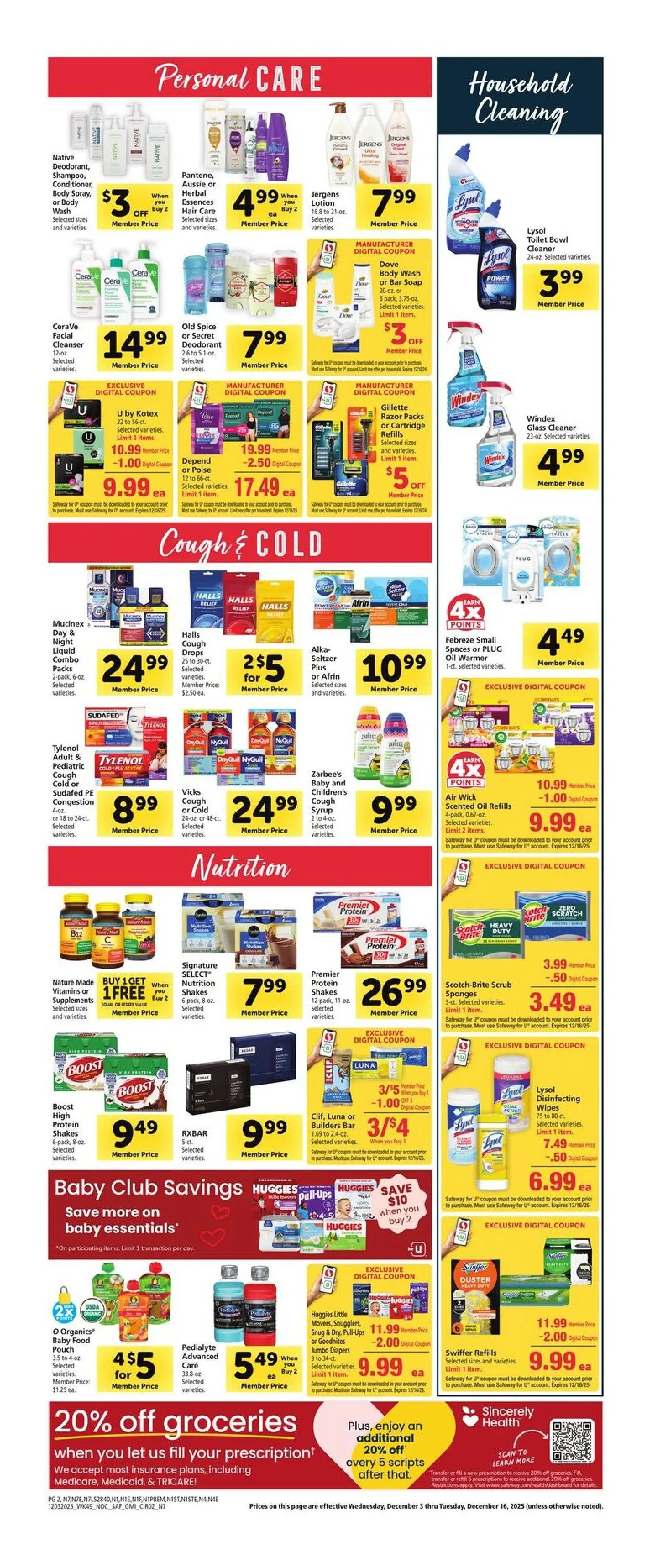 Weekly ad Safeway Sales from December 3 to December 9 2025 - Page 10