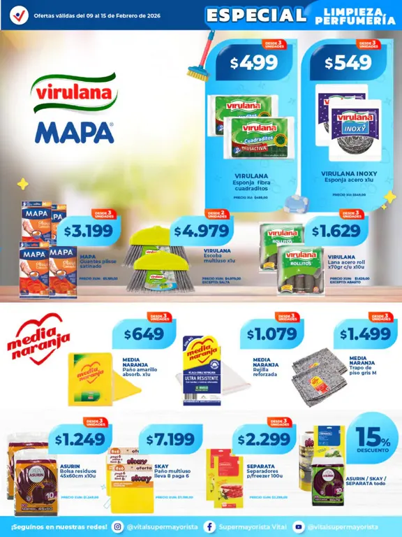 Ofertas de Ofertas Vital  9 de febrero al 15 de febrero 2026 - Página 10 del catálogo