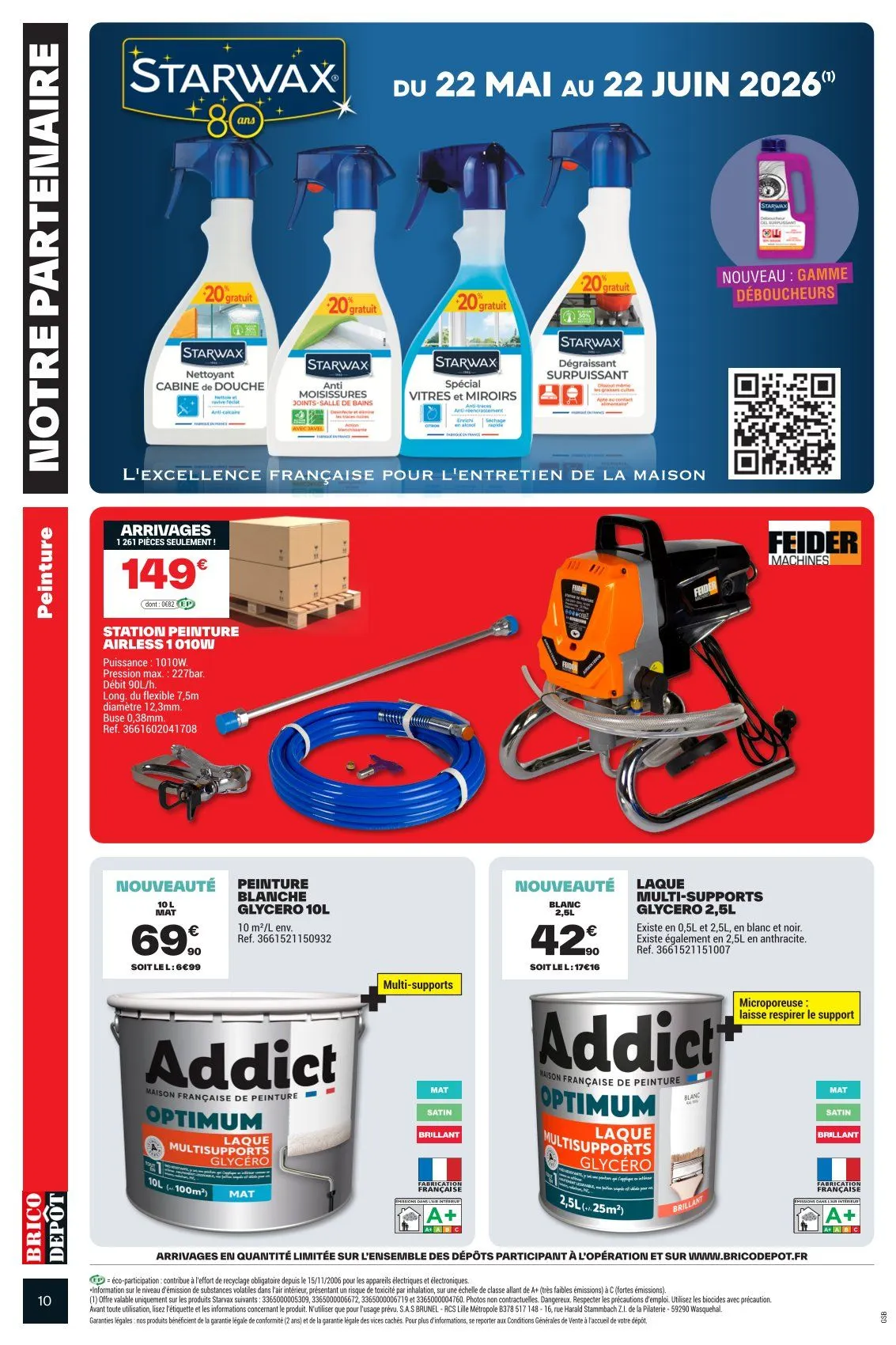 Catalogues Brico Dépôt du 22 mai au 7 juin 2026 - Catalogue page 10