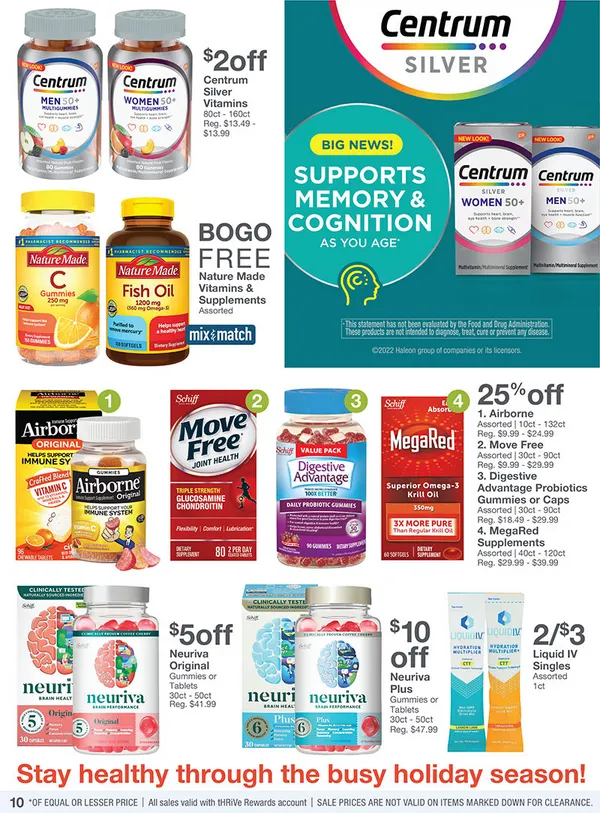 Weekly ad Kinney Drugs Sales from December 7 to December 13 2025 - Page 10