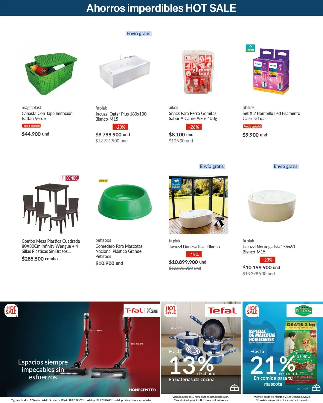 Catalogo de Homecenter Ofertas Hot Sale! 17 de octubre al 21 de octubre 2024 - Pag 9