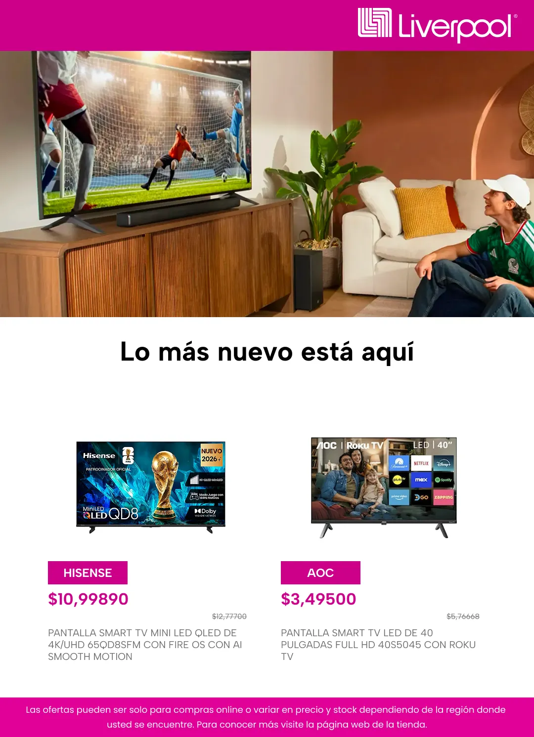 Catálogo de  Liverpool Ofertas 22 de junio al 28 de junio 2026 - Pagina 10