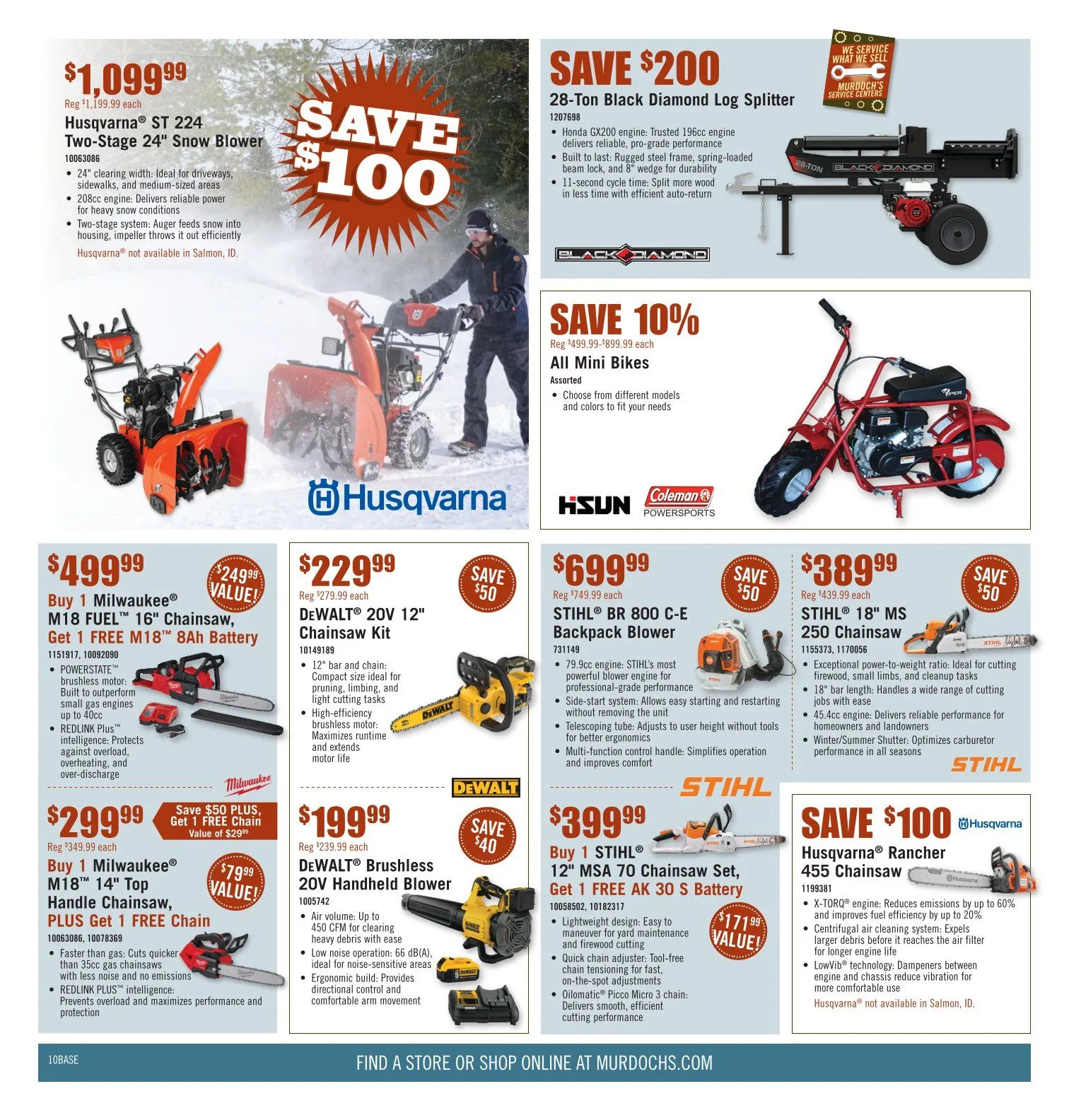 Weekly ad Murdoch´s  Sales from November 7 to November 13 2025 - Page 10