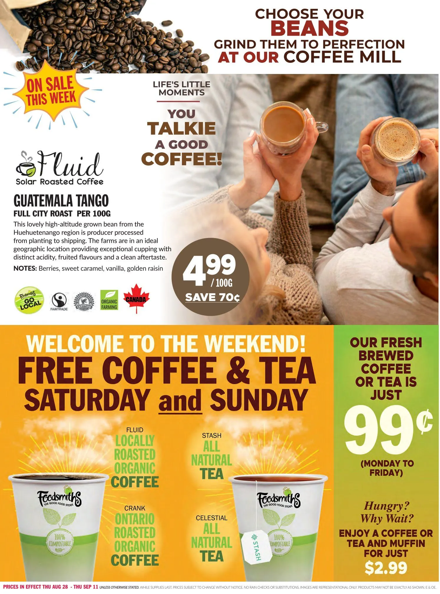 Foodsmiths flyers from August 28 to September 11 2025 - flyer page 10