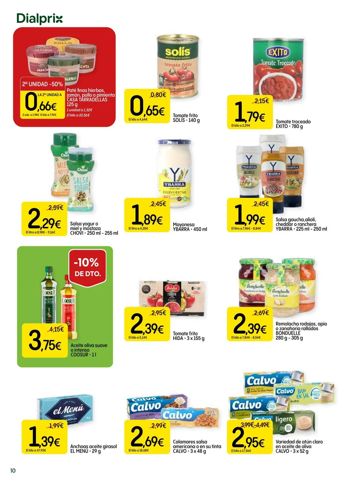 Catálogo de  Dialprix Ofertas 25 de junio al 8 de julio 2026 - Página 10